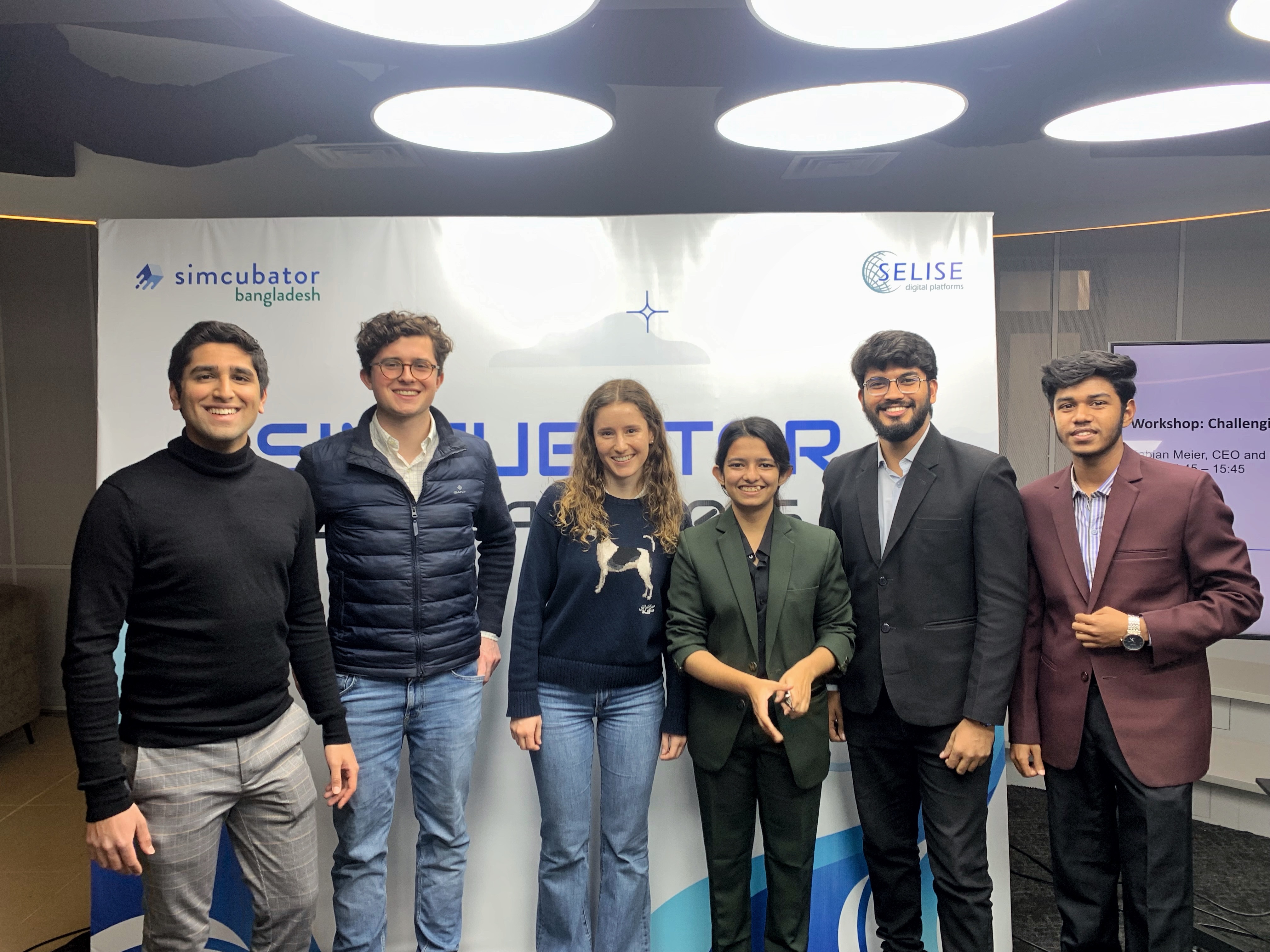 Team achievement celebration